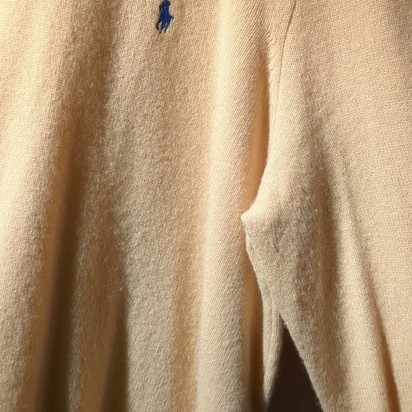 Vintage Polo Ralph Lauren Lambswool Sweater Polo XXL - Picture 3 of 6